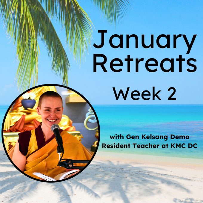 January Retreats Week 2 Mental Balance: Four Immeasurables Retreat