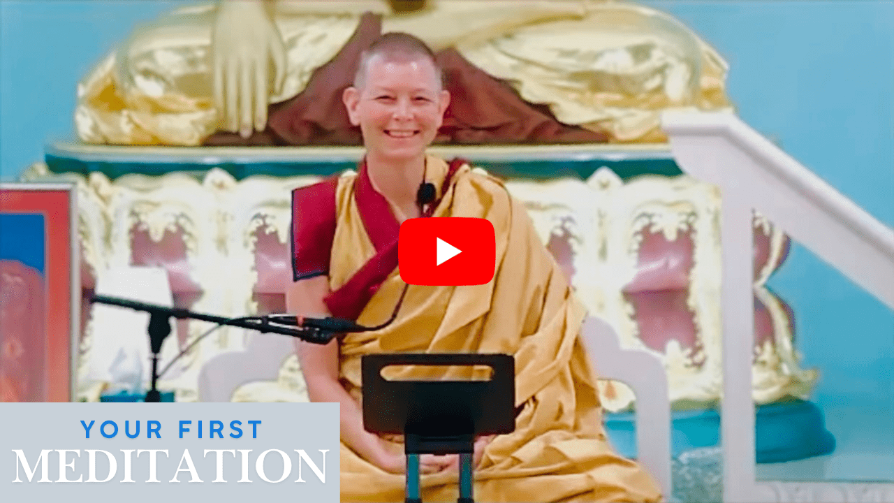 Your first meditation video
